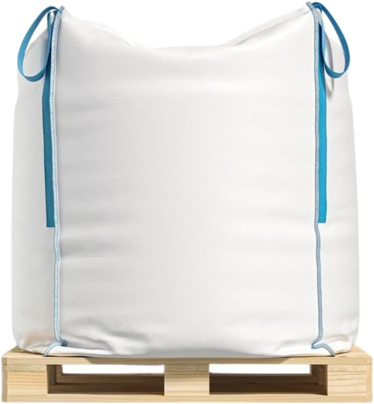 Detalle de Erfu big bag de transport 90 x 90 x 90 cm (capacité 1000 kg) en polypropylène tissé