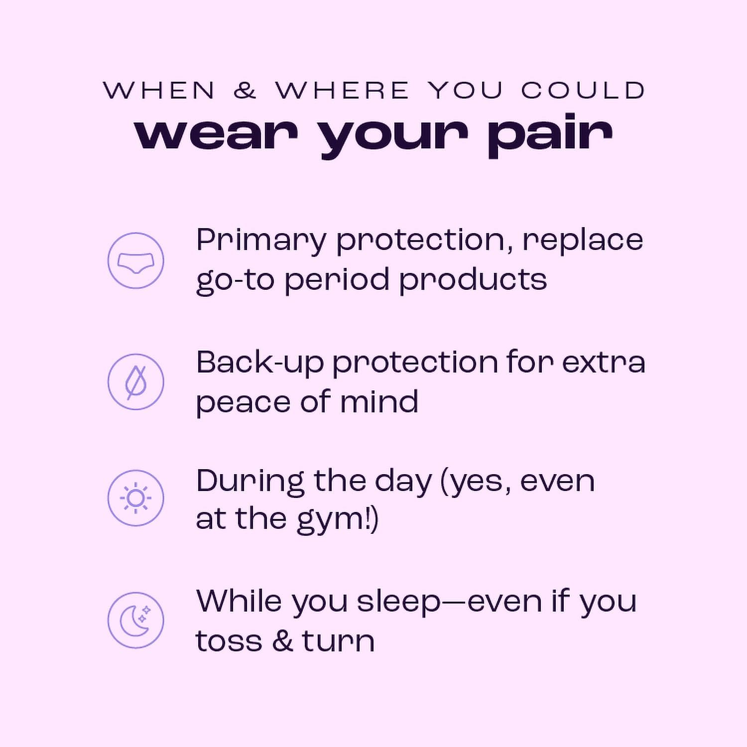 Thumbnail 4 de Bambody Absorbent Panties for Period Leaks