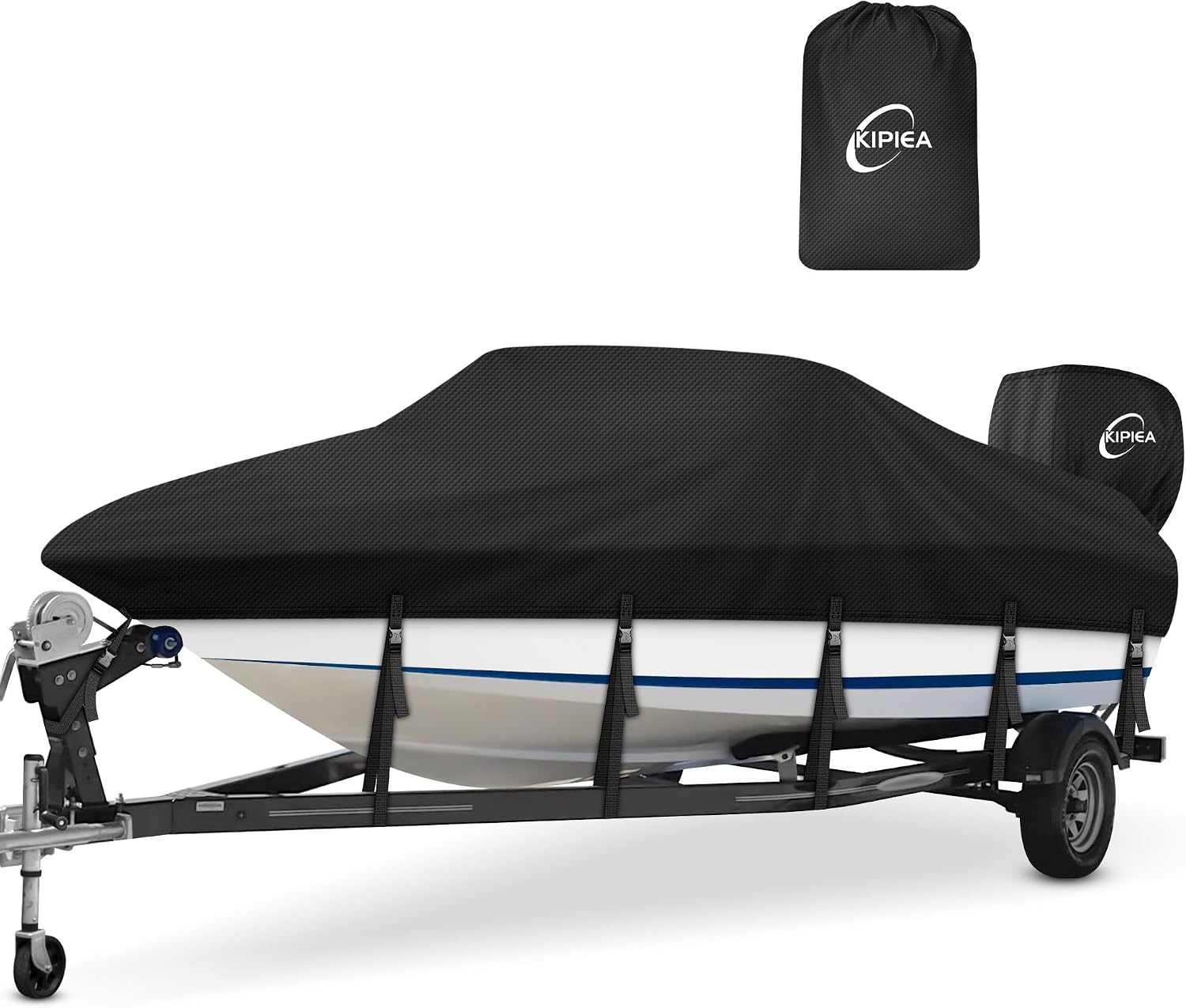 Detalle de Kipiea 1300D boat cover