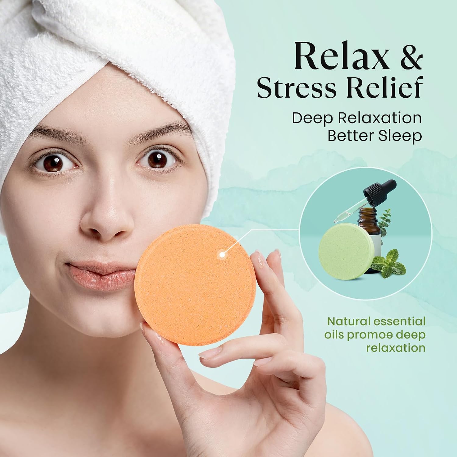 Detalle 2 de Bofuoos Mothers Day Gifts for Mum 8pcs shower steamers