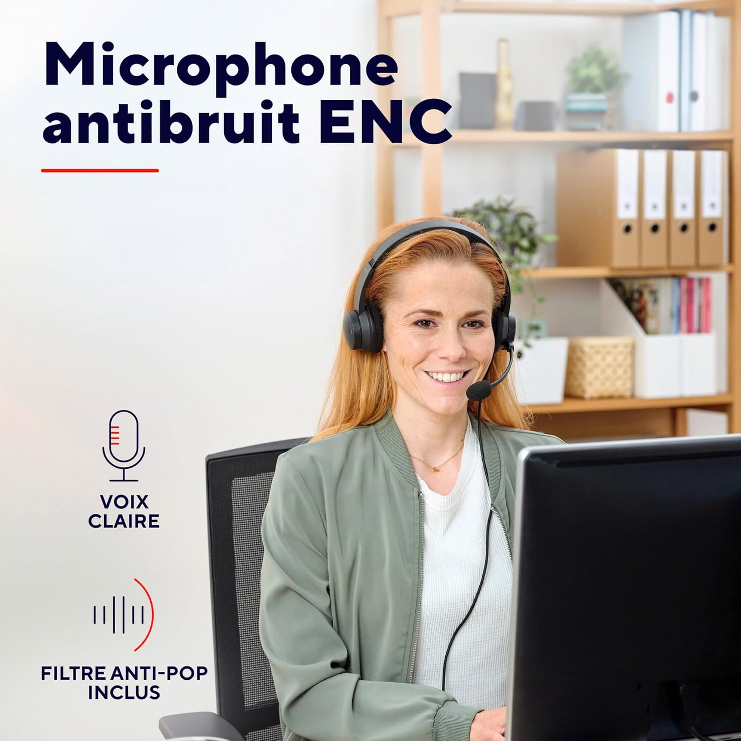 Detalle de Trust Roha II casque USB-C micro ENC