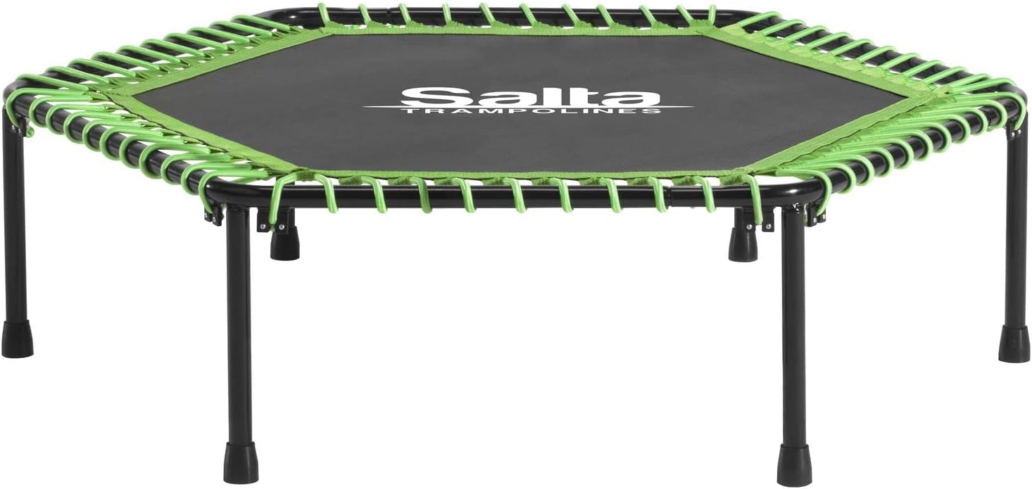 Detalle de Salta trampolina fitness sześciokątna 128 cm z regulowanym uchwytem