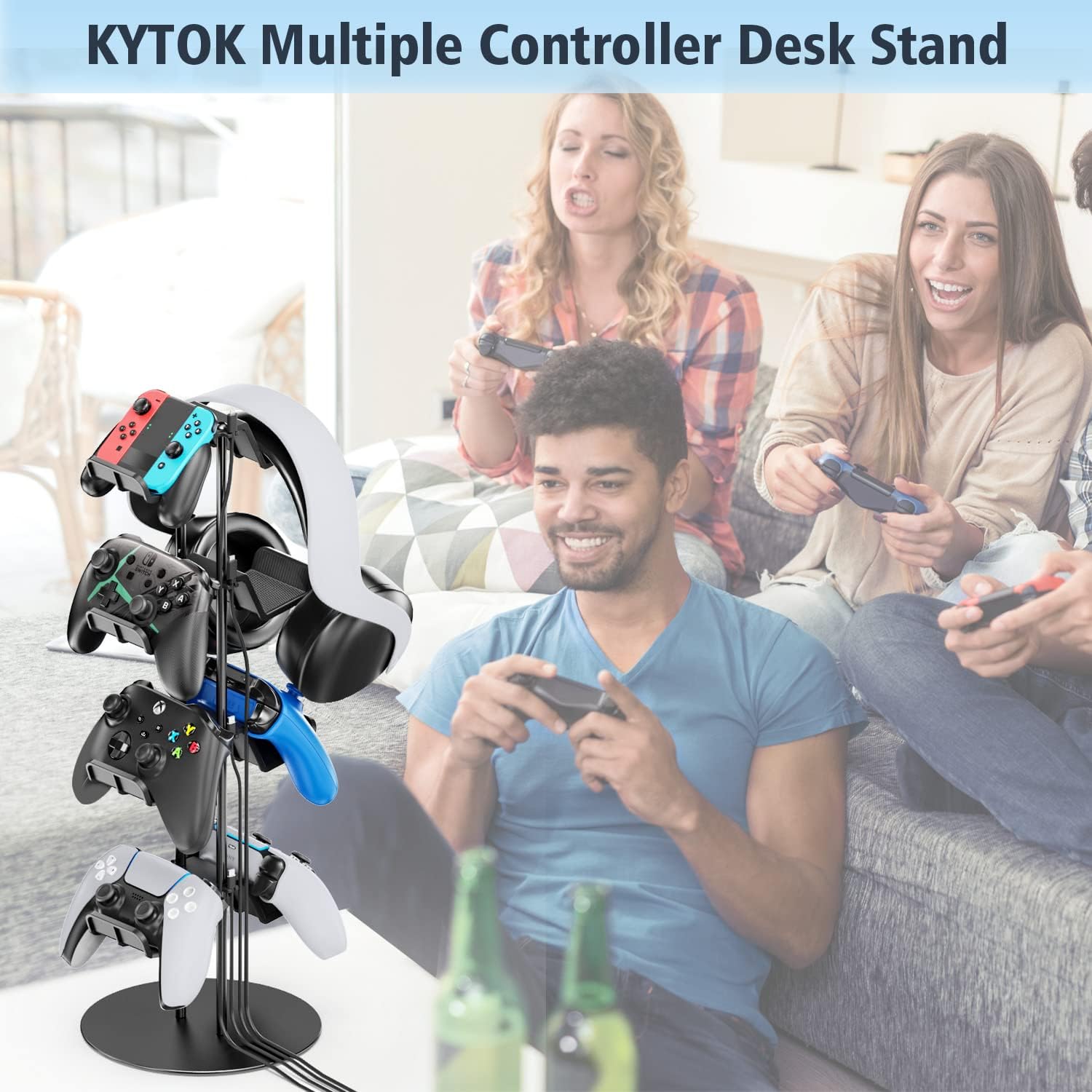 Thumbnail 6 de Gaming Deko Controller Halterung 4‑Stufen Organizer
