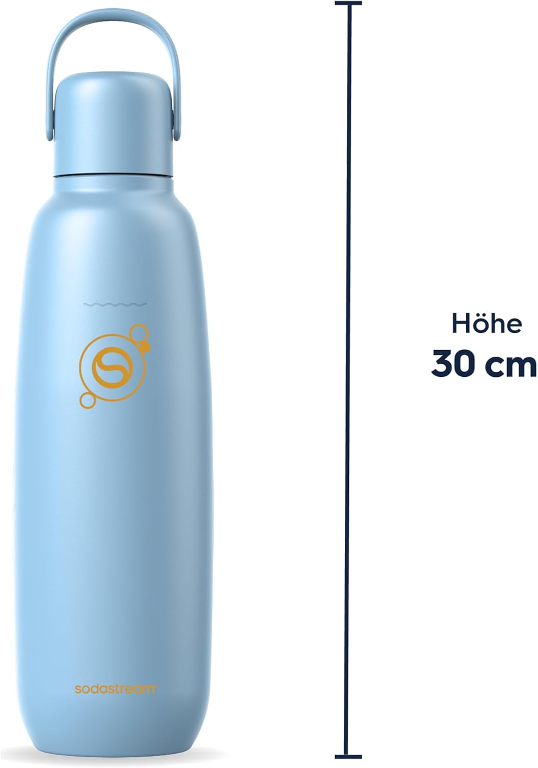 Detalle 2 de SodaStream Fizz & Go Edelstahl 0,9 l