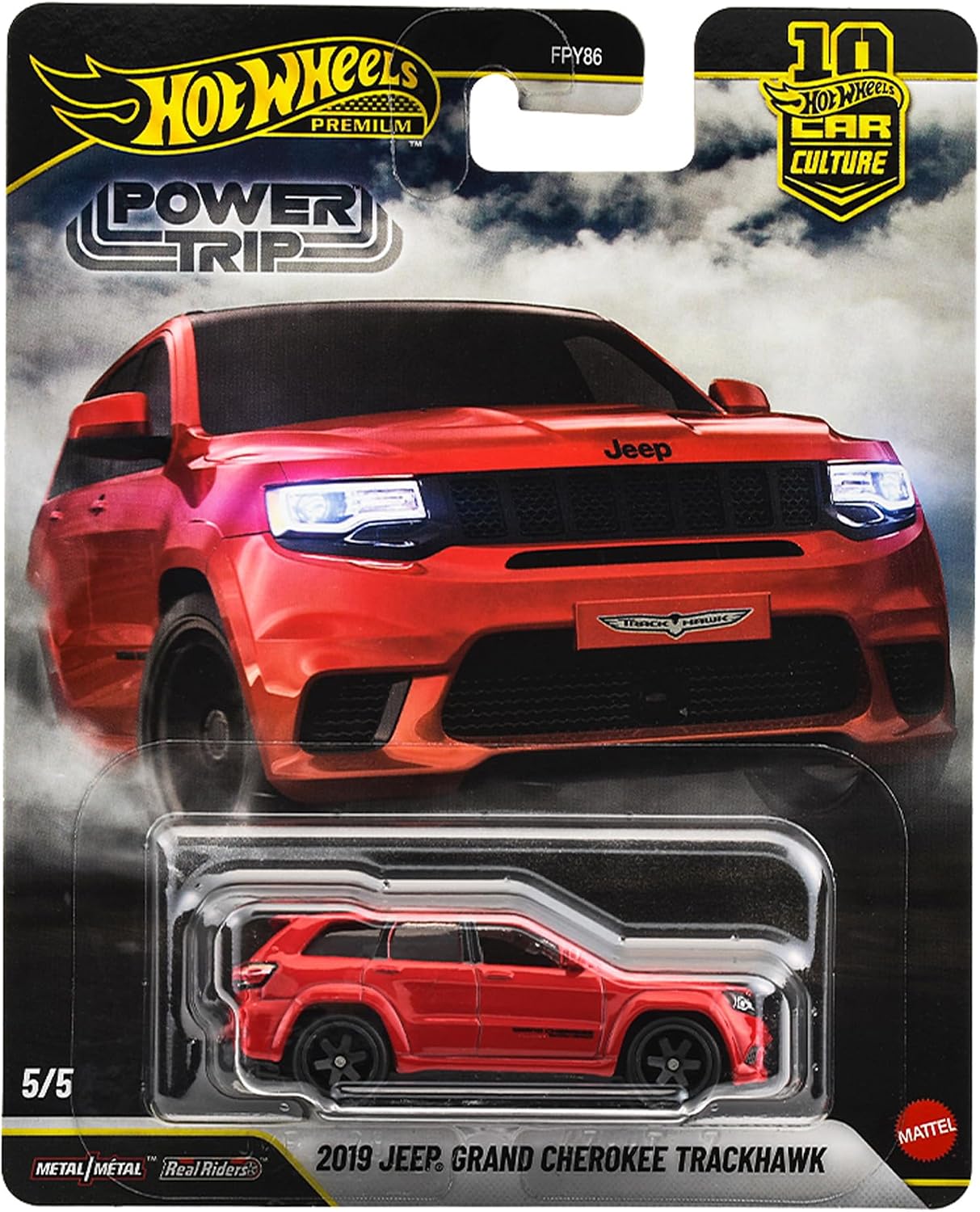 Detalle 2 de Hot Wheels カーカルチャー パワートリップ JKF28 2019 ジープ グランドチェロキー トラックホーク 1/64 ミニカー