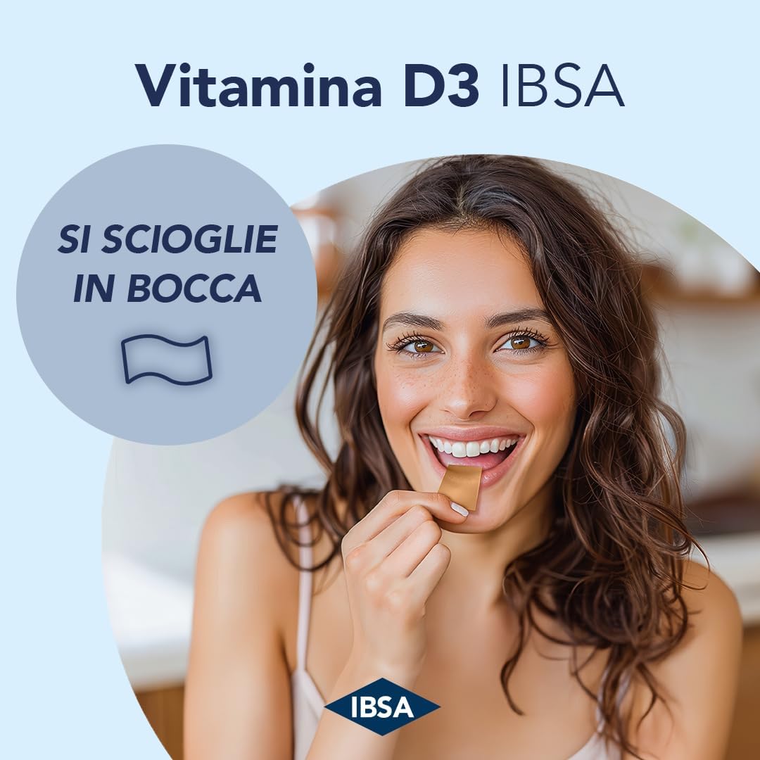 Thumbnail 5 de Vitamina D3 IBSA 2000 UI – Film Orodispersibili: supporto daily per ossa e sistema immunitario