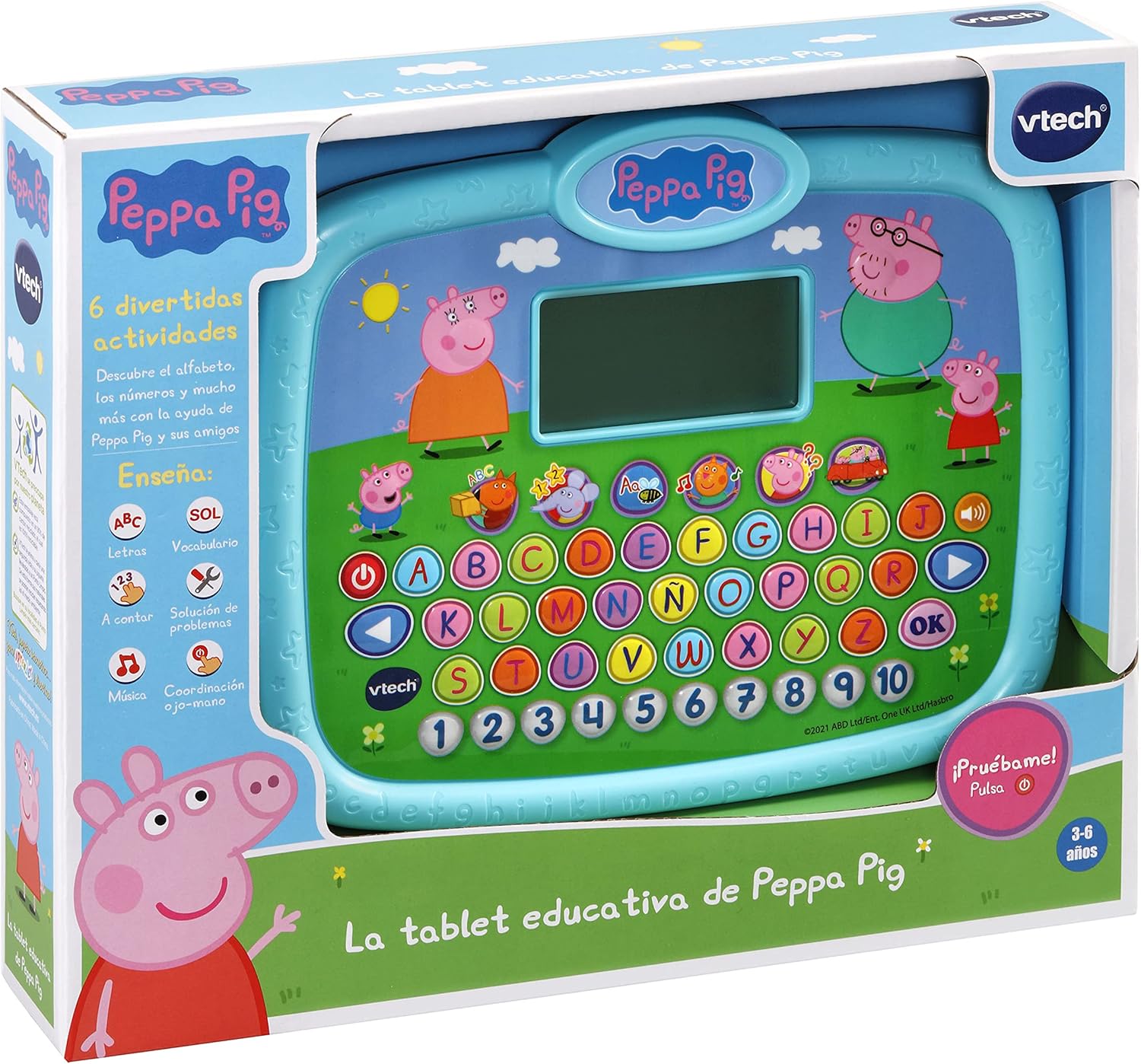 Thumbnail 2 de VTech Peppa Pig Tablet Educativa para Niños +3 Años