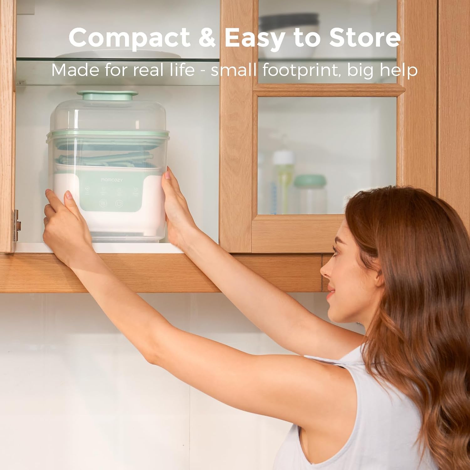 Detalle de Momcozy Bottle Sterilizer 6 Bottles Capacity