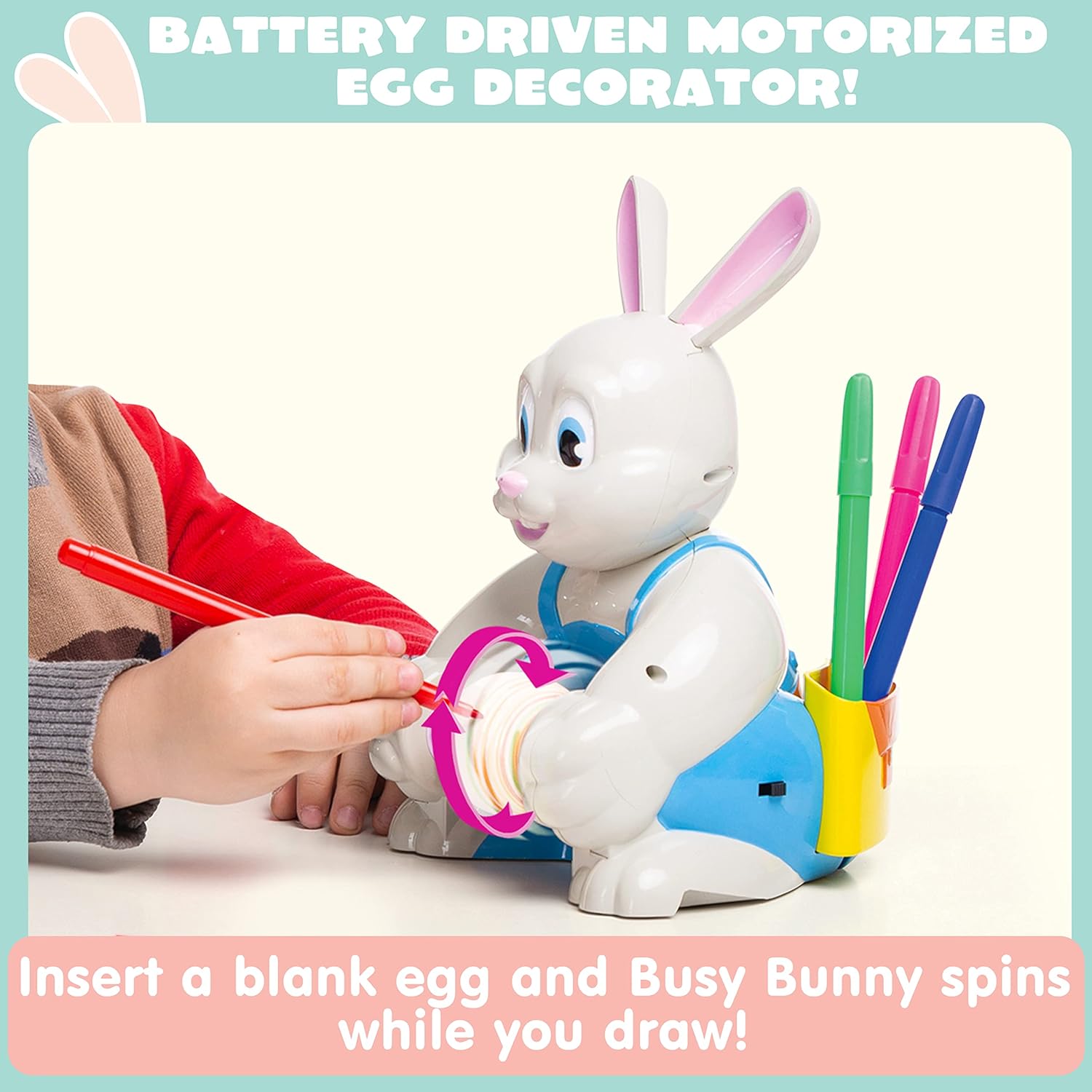 Detalle 2 de JOYIN Easter Egg Decorator Kit with 10 Markers