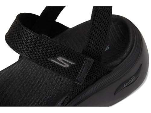 Detalle 2 de Skechers GO WALK ARCH FIT 2.0 SANDAL para Mujer – Sandalia negra con soporte de arco