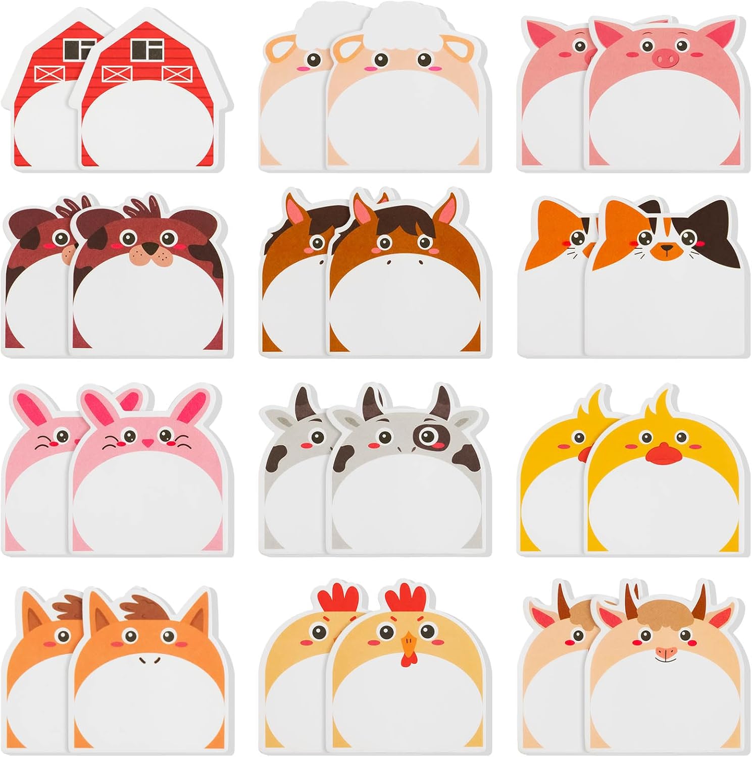 Detalle 2 de OFFCUP Notas adhesivas animales 720 hojas