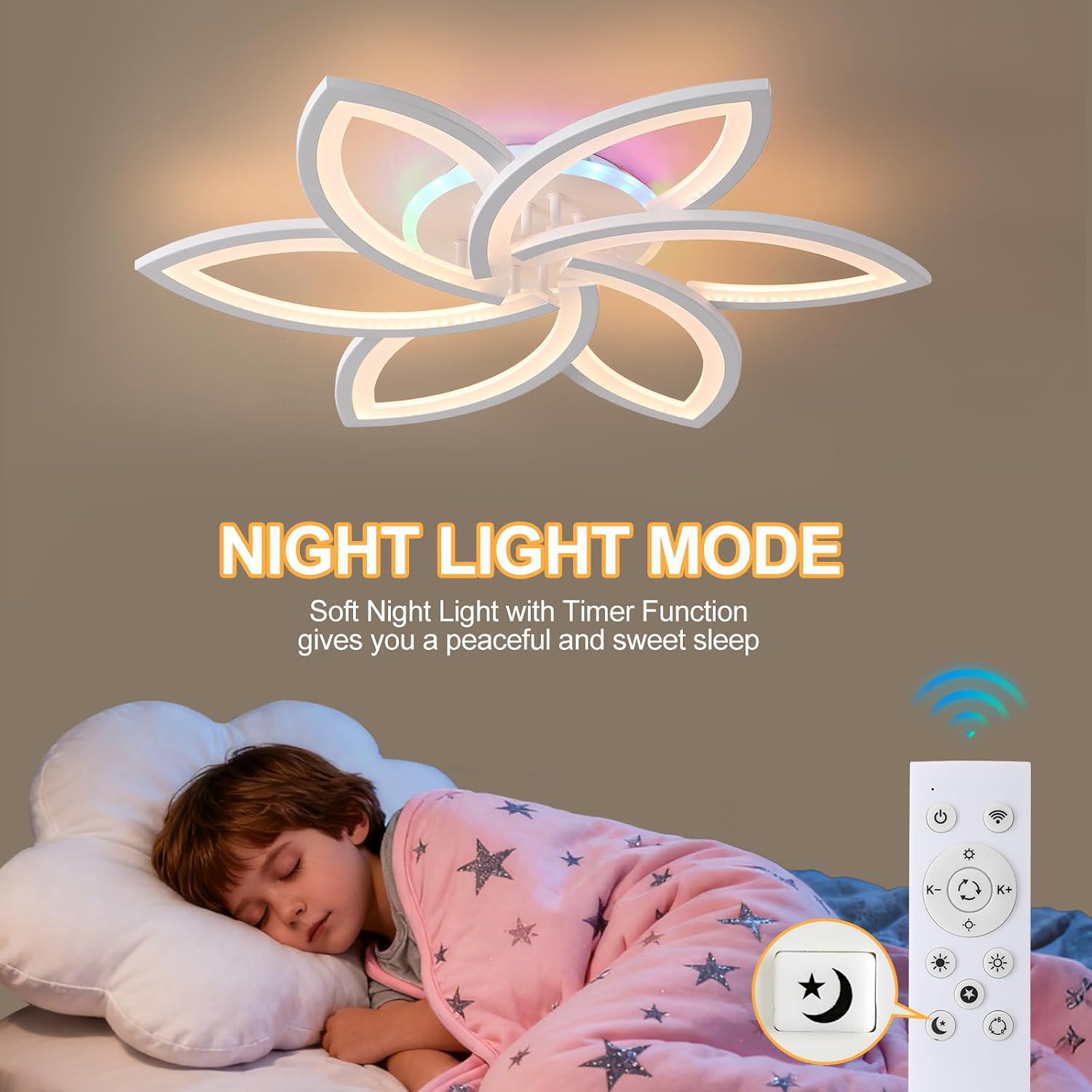 Thumbnail 4 de ZAITINZ 50W LED dimmable ceiling light RGB