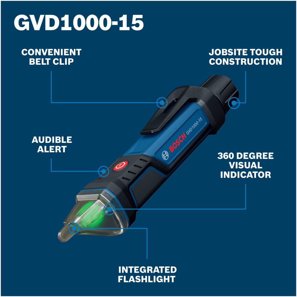 Detalle 2 de Bosch non-contact voltage tester GVD1000-15