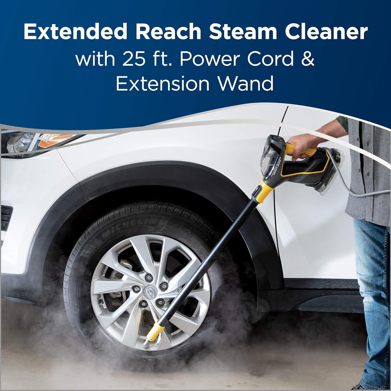Thumbnail 5 de BISSELL PowerSteamer Heavy Duty 3-in-1 Steam Mop (2865A) with SteamShot for Indoor & Outdoor Cleaning