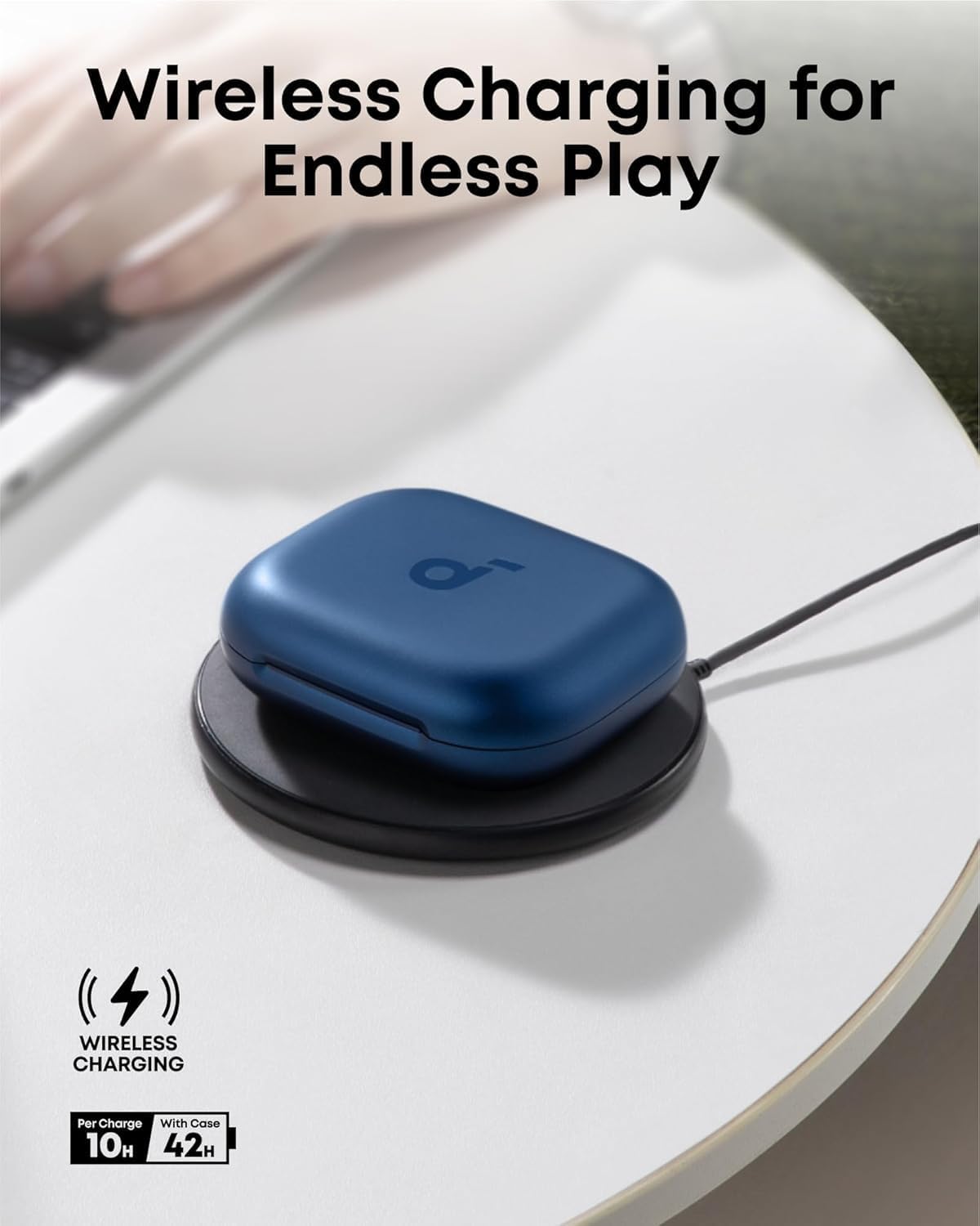 Thumbnail 5 de Soundcore Anker AeroFit 2 Open Ear Kopfhörer – Refurbished, IP55, 42 Std., Bluetooth 5.4