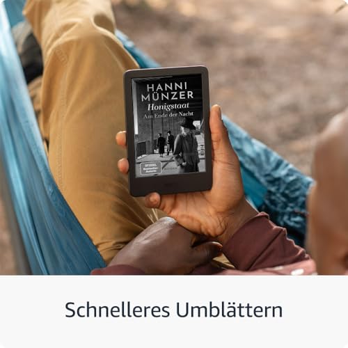 Detalle de Amazon Kindle (neueste Generation) – Der leichteste kompakte E-Reader mit blendfreiem Display