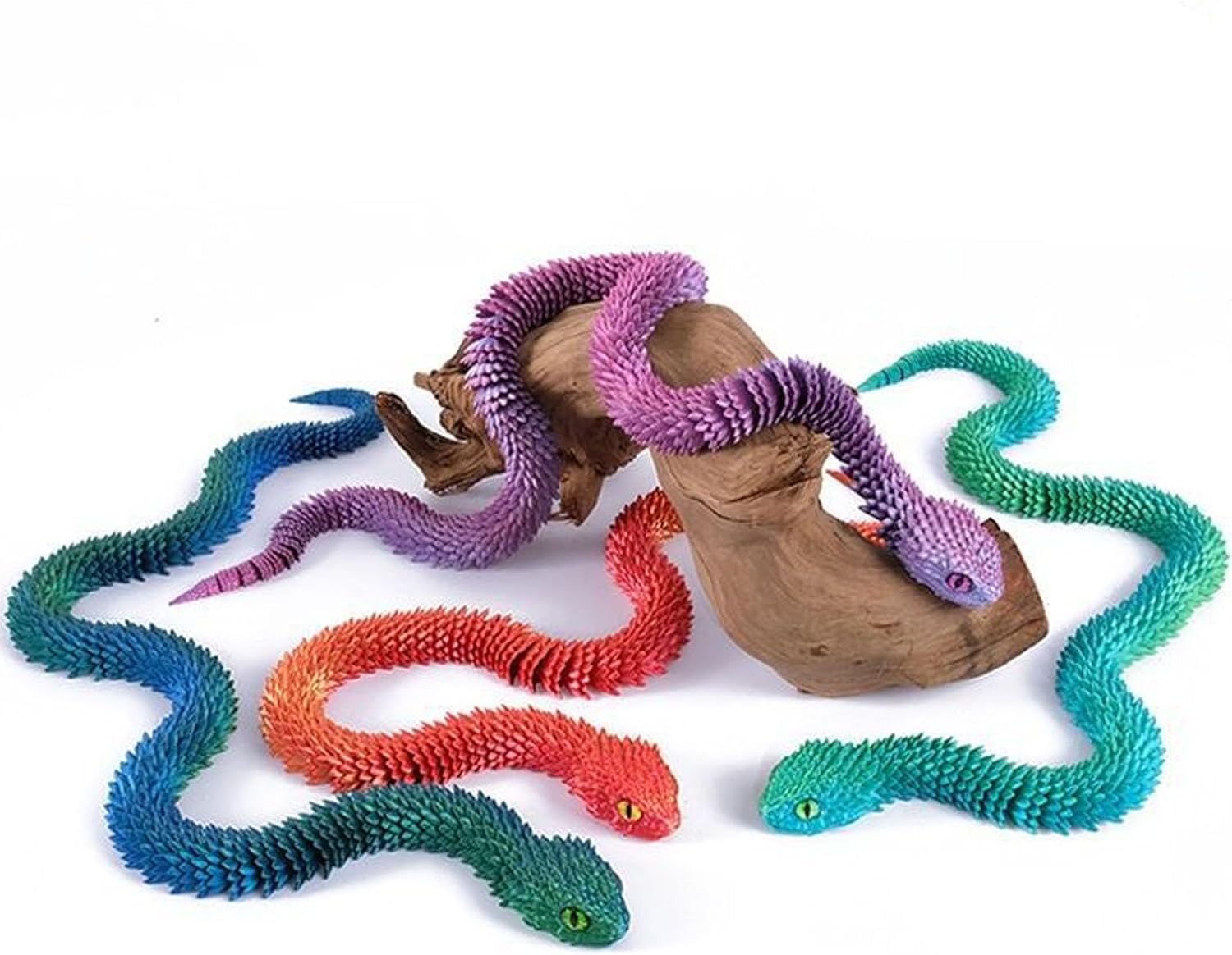 Thumbnail 6 de 3D Printed Snake Viper Toy, 24-Inch