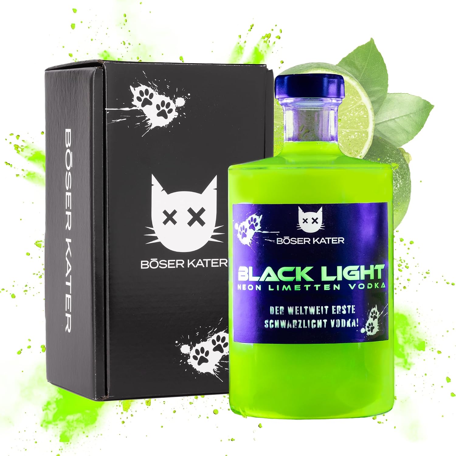 Detalle 2 de BÖSER KATER Blackberry Vodka 0,5 l