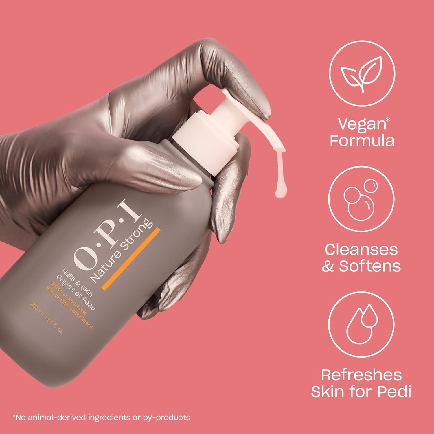 Thumbnail 1 de OPI Nature Strong Skincare Shea Butter Moisturizer & Sea Salt Scrub Foot Treatment