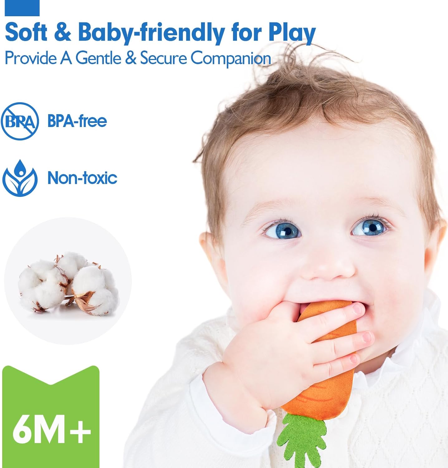 Thumbnail 5 de Hahaland Surprise Tissue Box – Baby Toys (6-12 Months): Montessori-Inspired Sensory Box for Early Learning