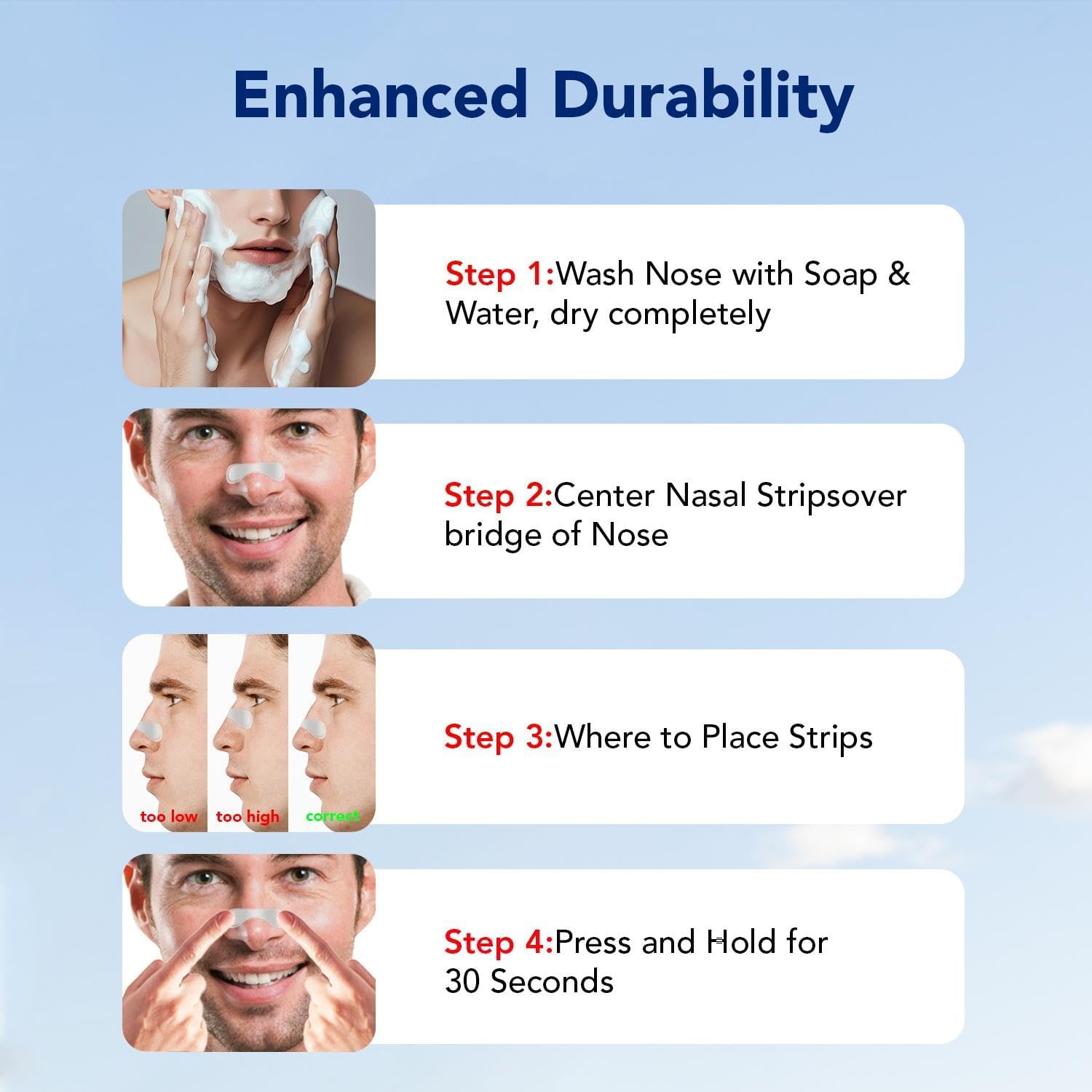 Thumbnail 6 de Nasal Strips, 60 Count