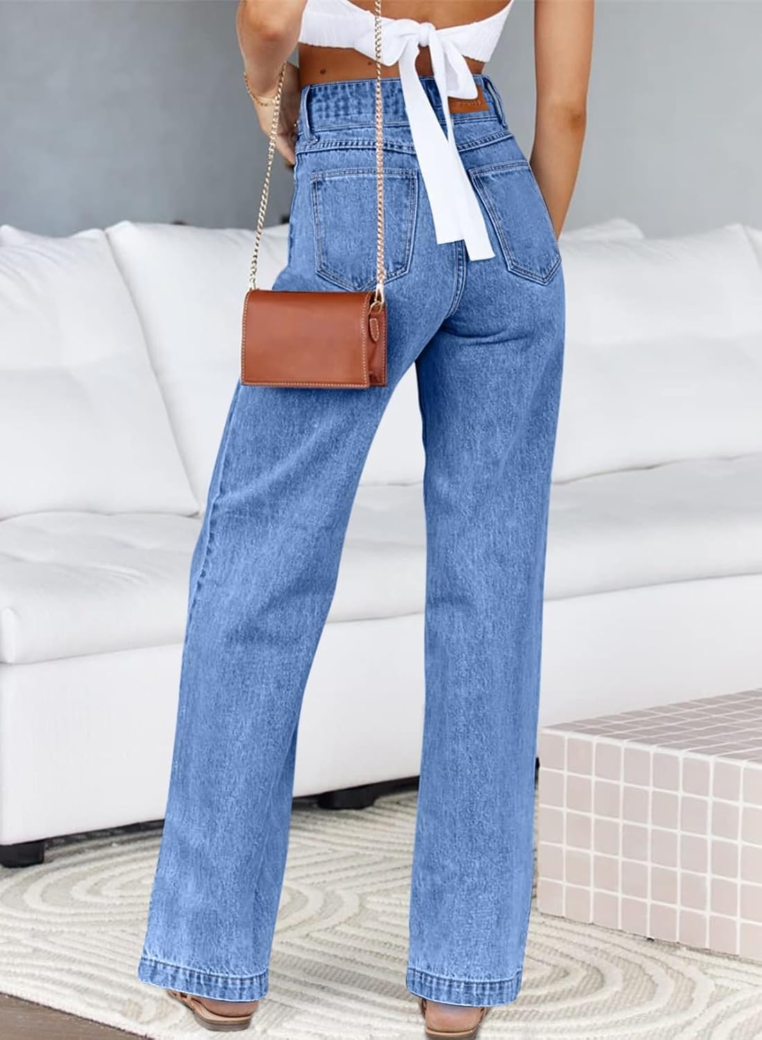 Detalle 2 de Sidefeel Zimbaplatinum High Waist Jeans