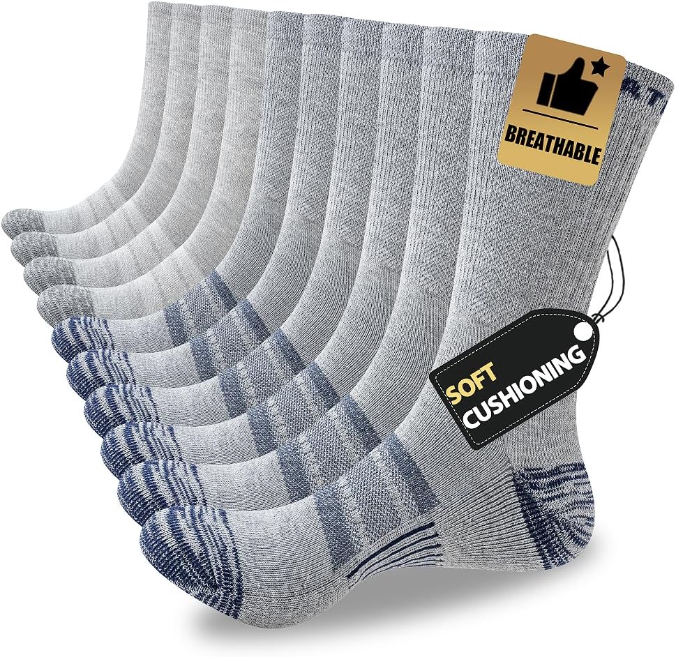 Thumbnail 6 de JOYNÉE athletic crew socks 10 pairs 10-13