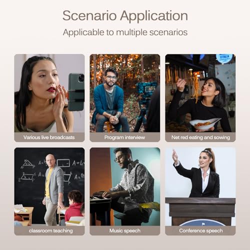 Thumbnail 6 de Labstandard Professional Wireless Lavalier Lapel Microphone for iPhone and Type-C Devices