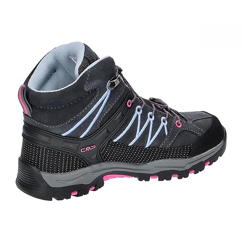 Thumbnail 6 de CMP Kids Rigel Mid Trekking Shoes Wp: Scarpe da trekking impermeabili per bambini e ragazzi, Titanio Skyway 66UM, 28 EU