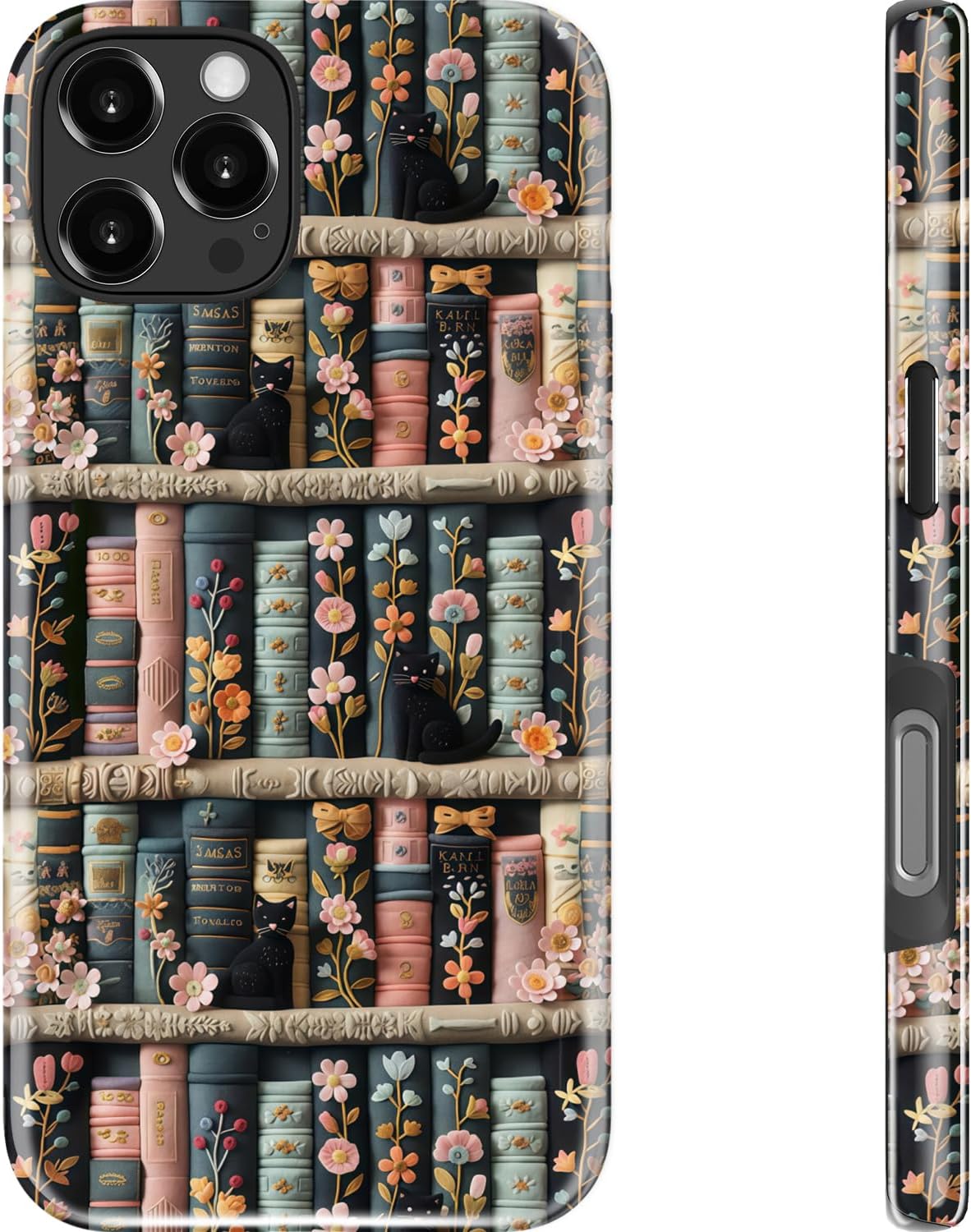 Detalle de Goodon iPhone 16 Pro Max slim floral MagSafe case