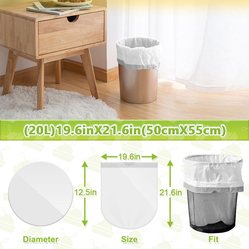 Thumbnail 2 de AOSULI 20L Drawstring Bin Bags
