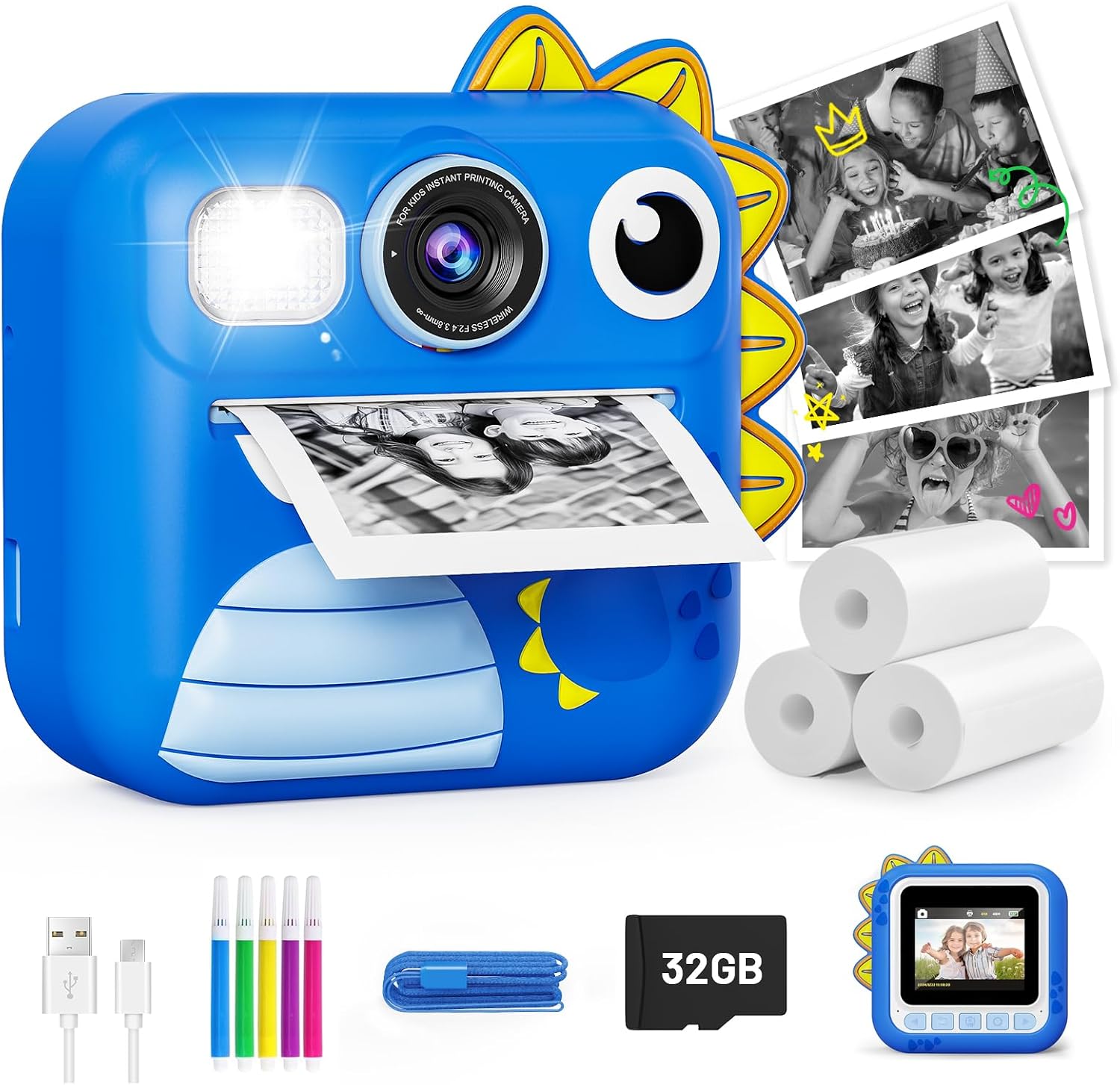 Detalle de KOKODI Kids Camera Instant Print