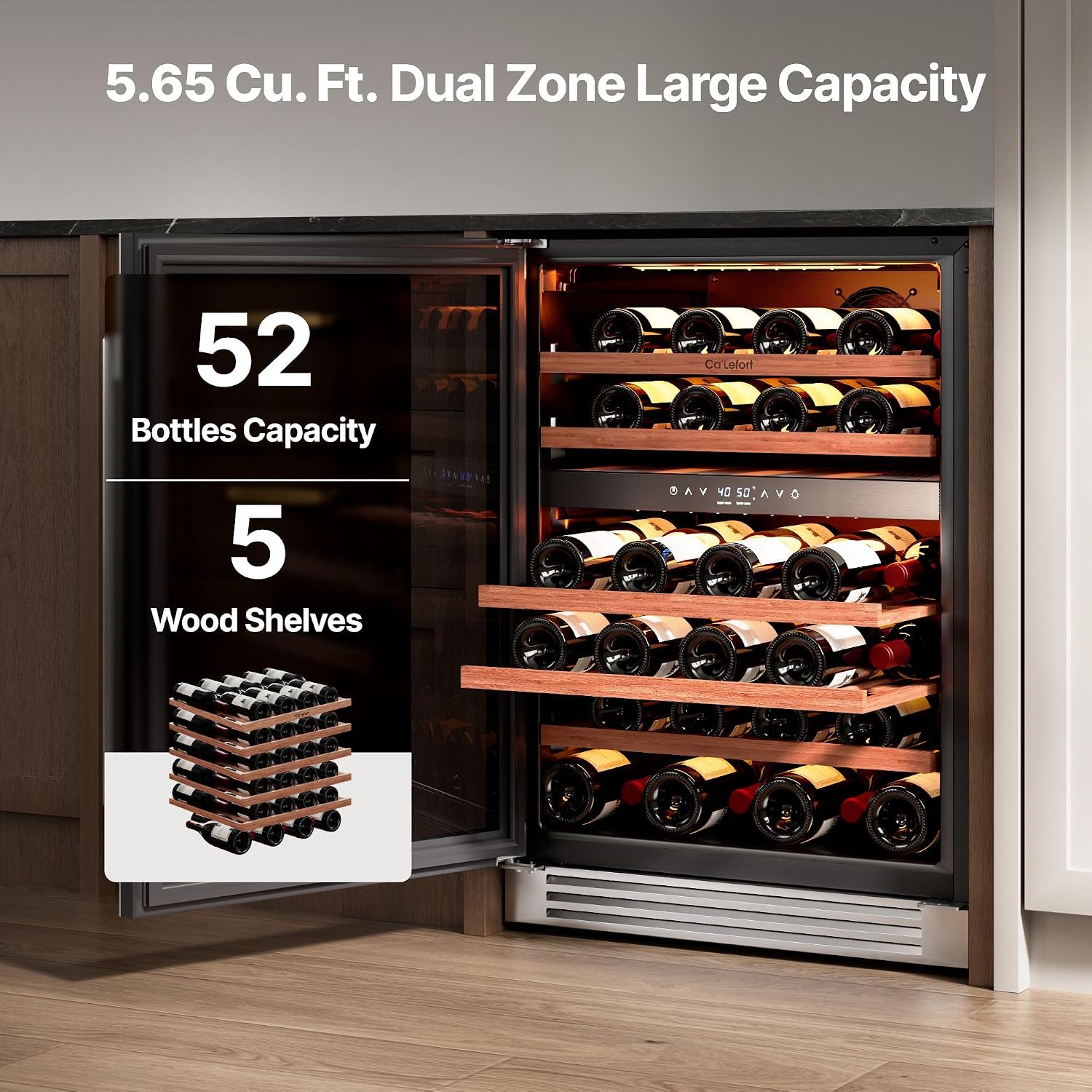 Detalle 2 de Ca'Lefort Wine Cooler 24-Inch