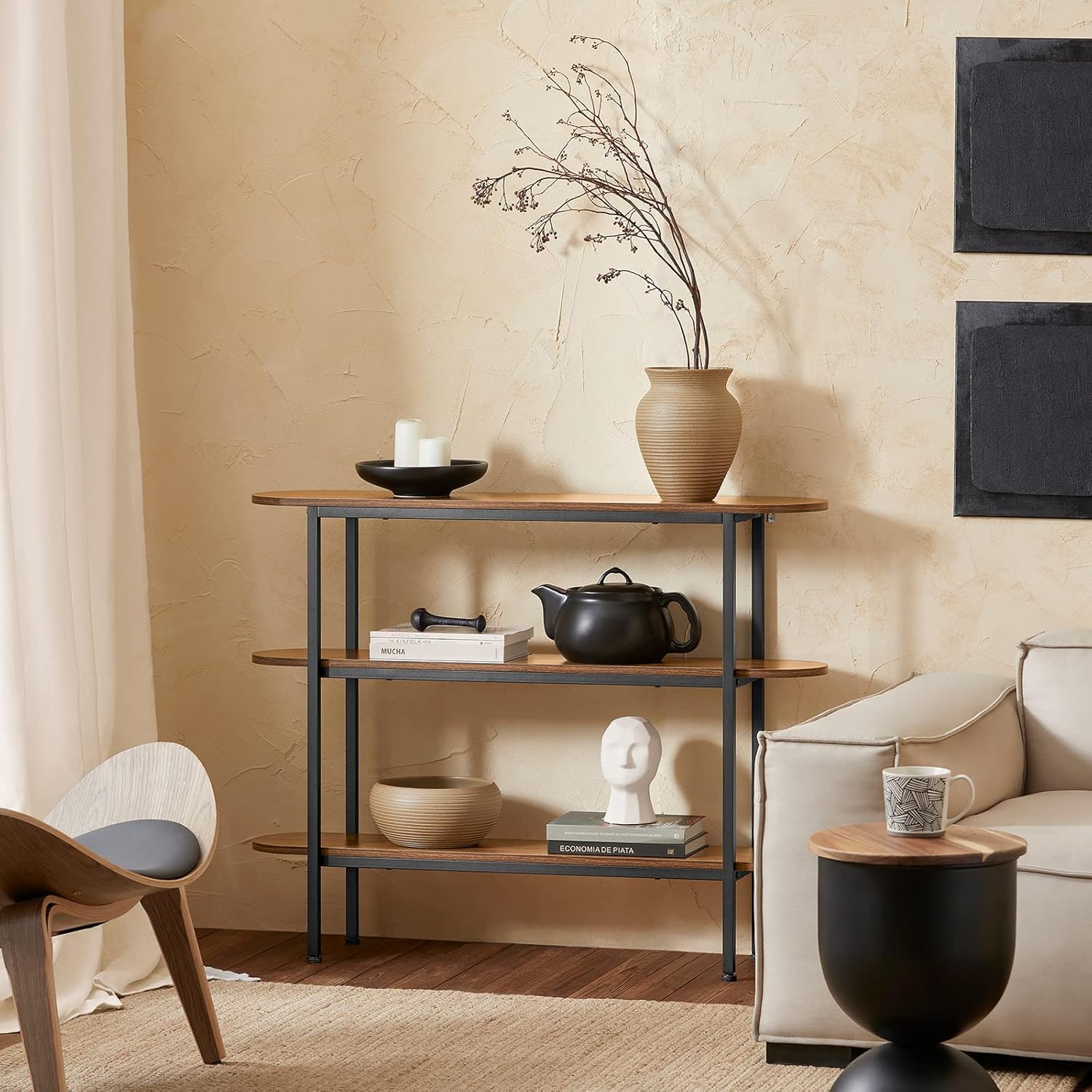 Detalle 2 de SoBuy Table Console FSB67-WS
