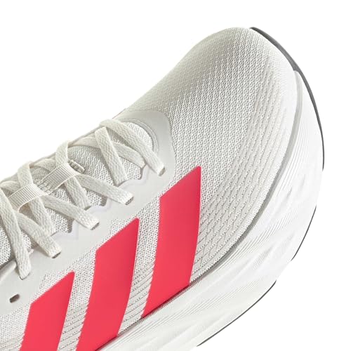 Detalle de adidas Galaxy 8 Men's Running Shoes, 10.5 UK, White/Red/Grey
