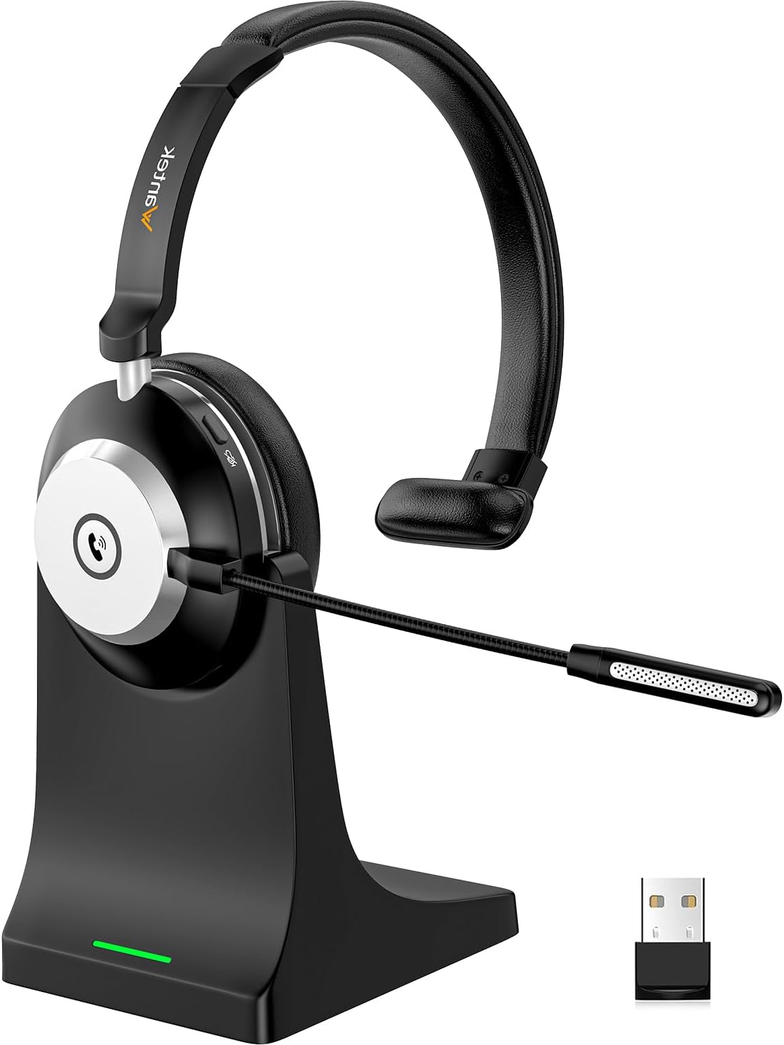Detalle de Wantek Bluetooth-Headset V5.2