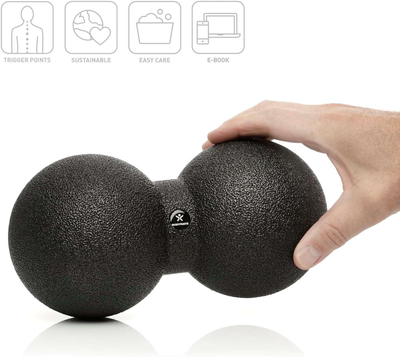 Thumbnail 1 de BODYMATE Mini Kit per Fasce con Mini Foam Roller e Duo Ball Ø 8 cm