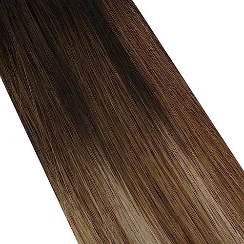 Thumbnail 8 de Moresoo Balayage Tape Extensions Echthaar 30 cm 30 g #4/10/16
