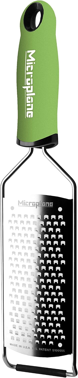 Detalle de Microplane Gourmet – gruba tarka kuchenna ze stali nierdzewnej, czerwona