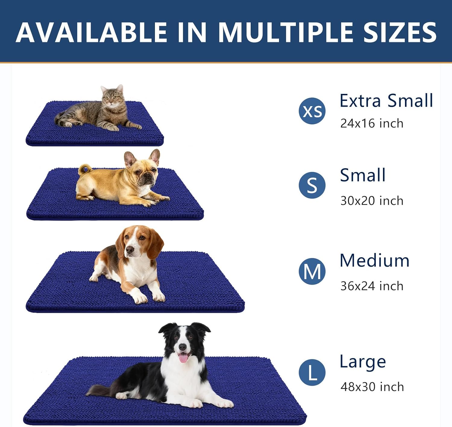 Thumbnail 2 de Smiry Dog Door Mat 30x20
