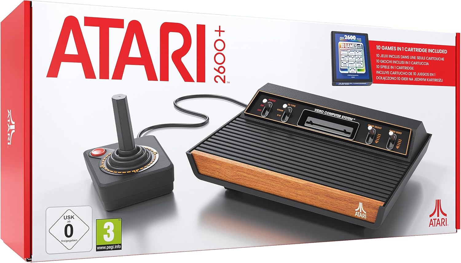 Atari 2600+ — la versione aggiornata del classico con compatibilità retro e 10 giochi inclusi