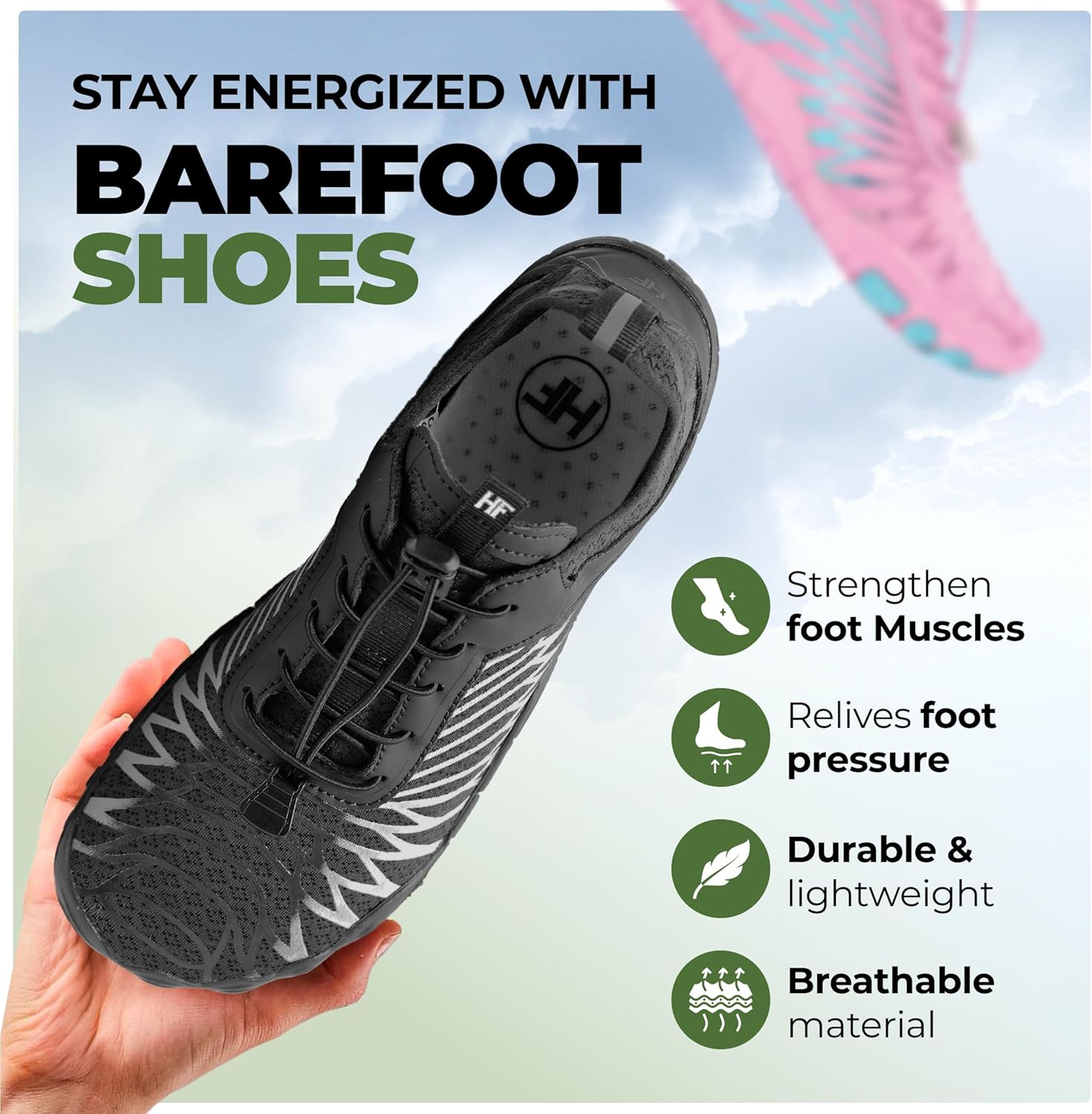 Detalle 2 de Hike Footwear Lazuli Pro barefoot shoes