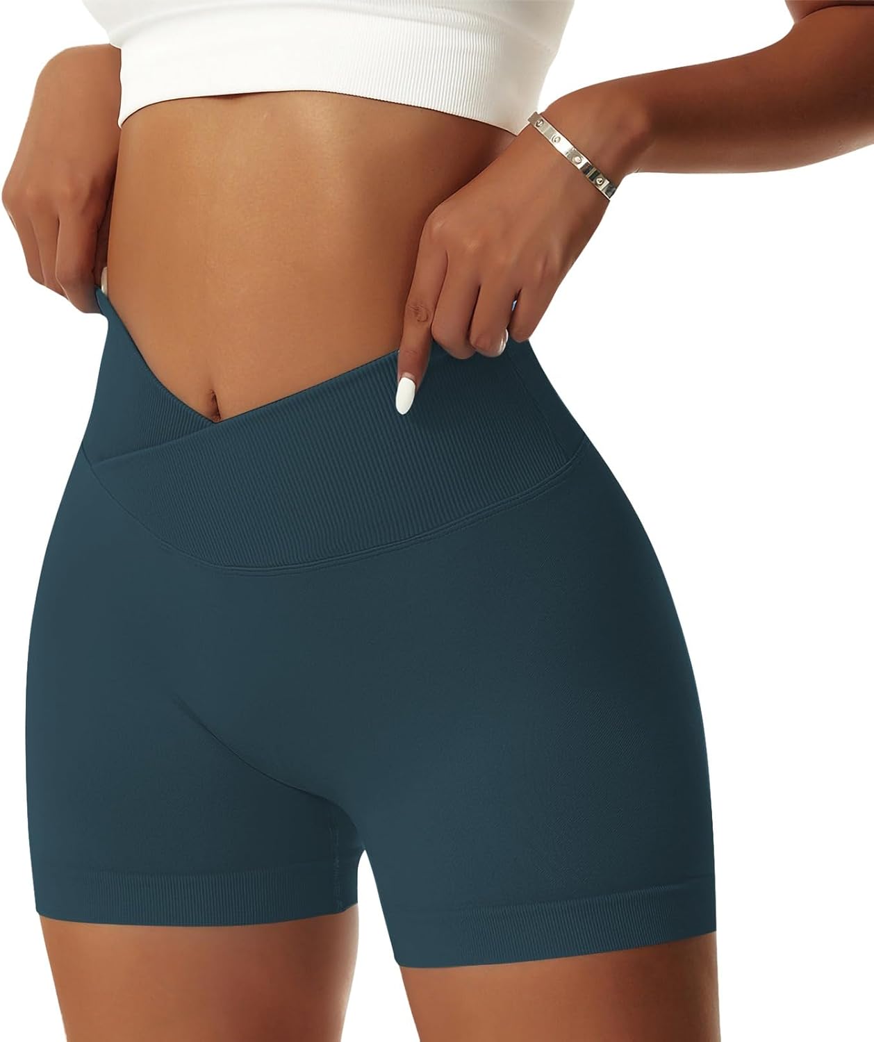 Thumbnail 1 de Litthing Gym Shorts Crossover for Yoga
