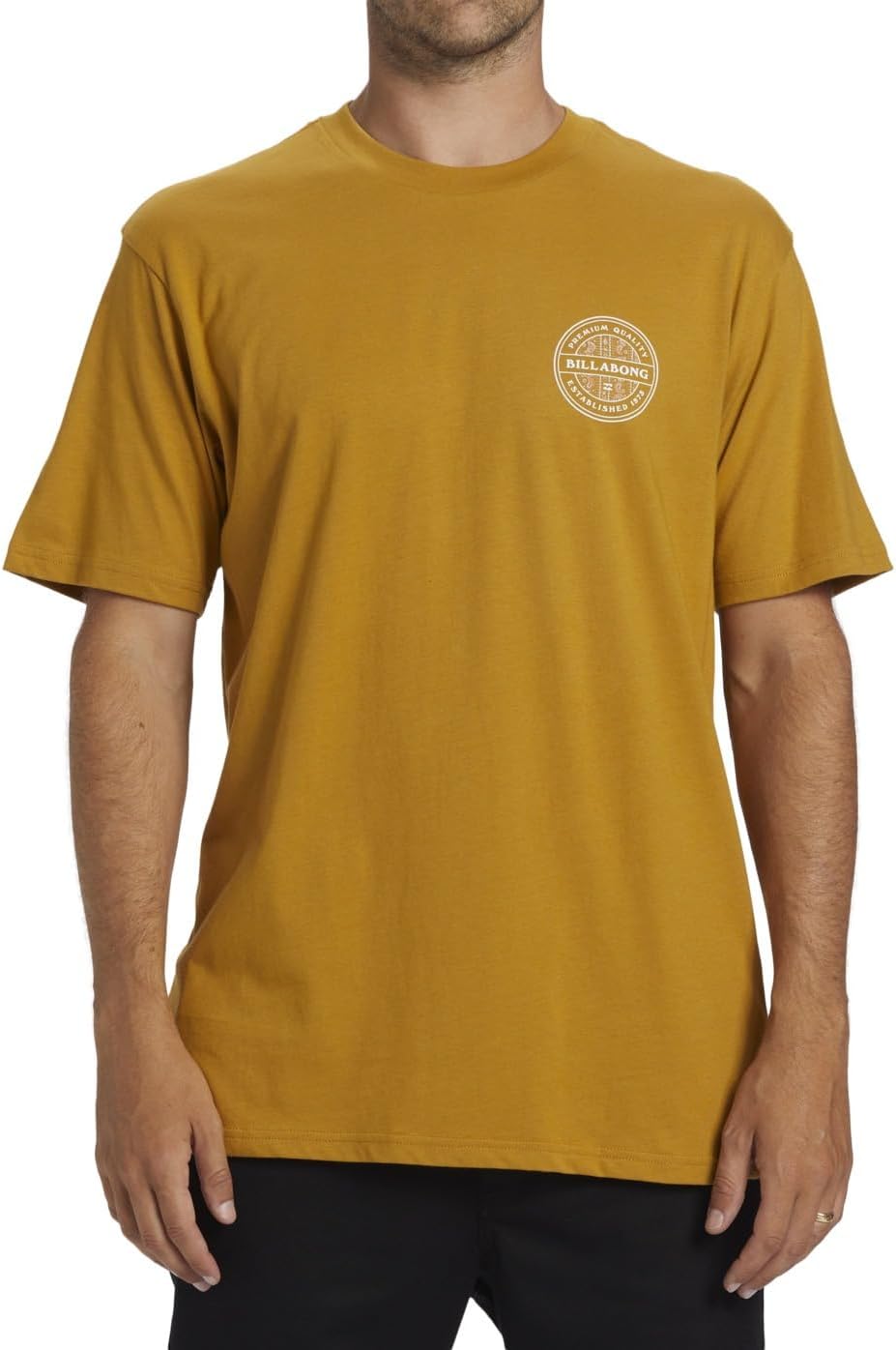 Detalle de Billabong Rotor SS T-Shirt Homme – Lot de 1 : simplicité décontractée et confort à l’usage