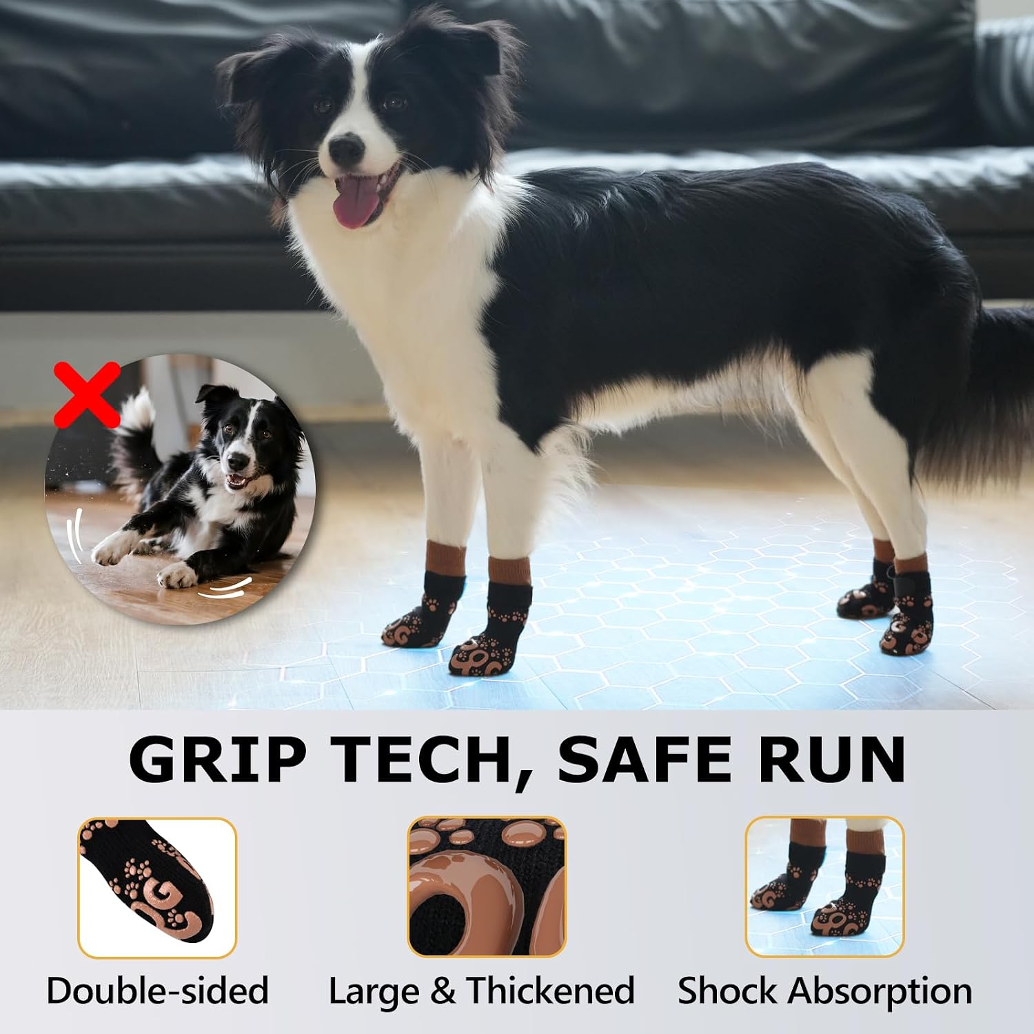 Thumbnail 3 de Dog Paw Socks, XS