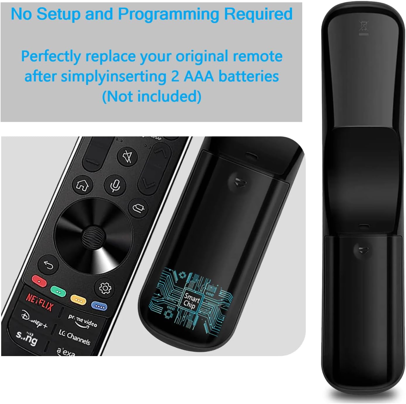 Detalle de Magic Remote Control for LG Smart TV Replacement AN-MR21GA/MR22GA/MR23GA/MR24GA/GN