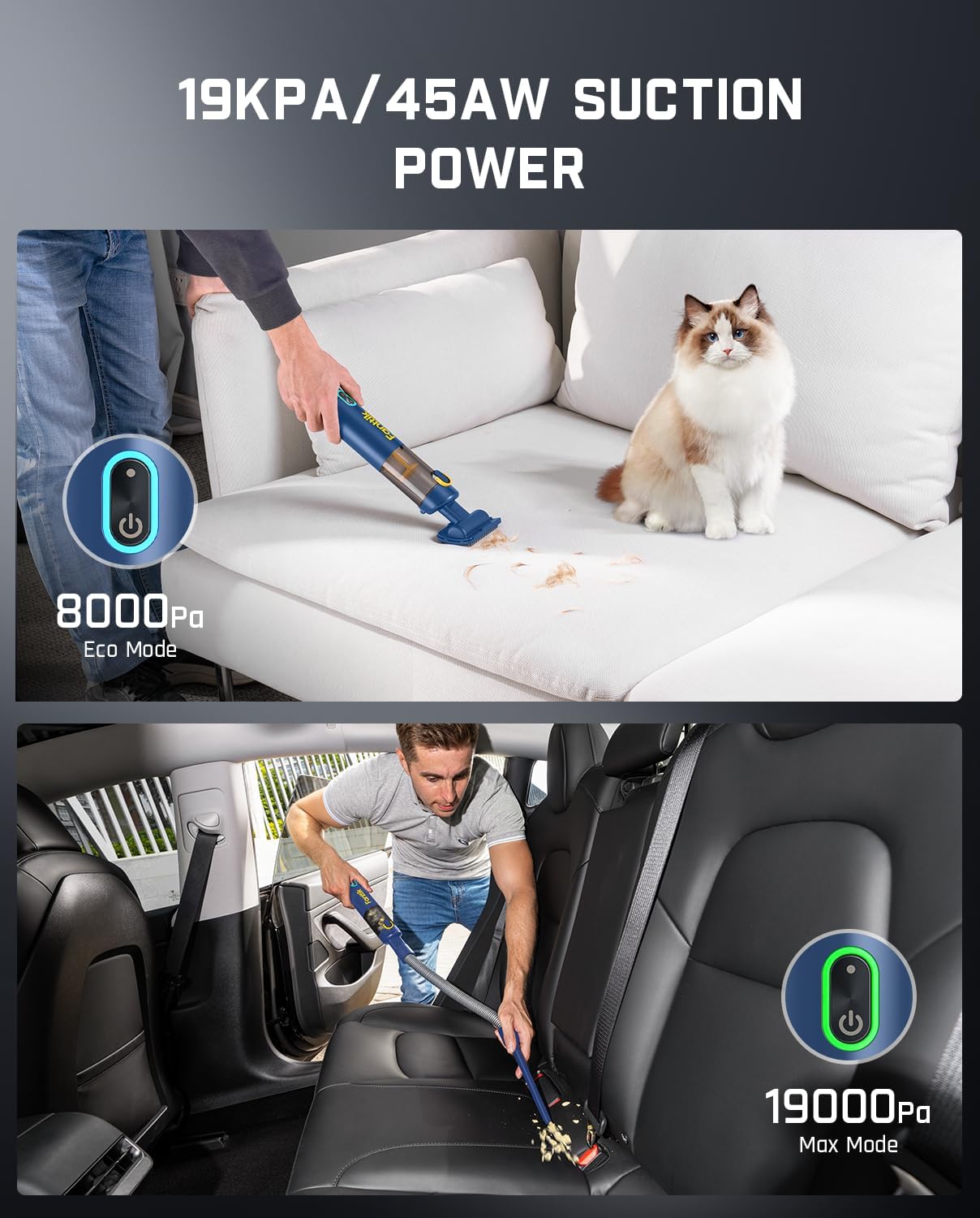 Thumbnail 5 de Fanttik Slim V8 APEX 19000Pa Vacuum 🧹