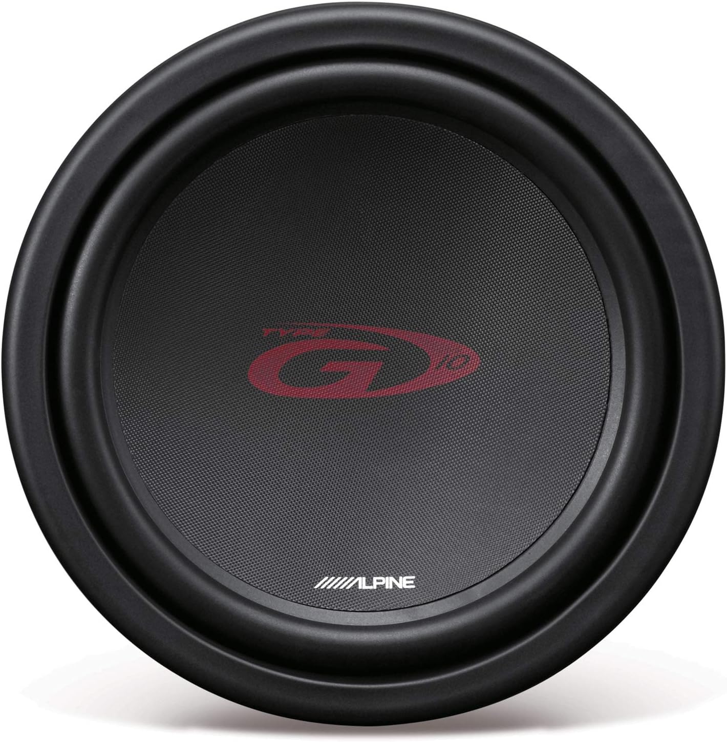 Detalle de Alpine SWG-1044 – subwoofer 10", 500 W, membrana z gumy butylowej