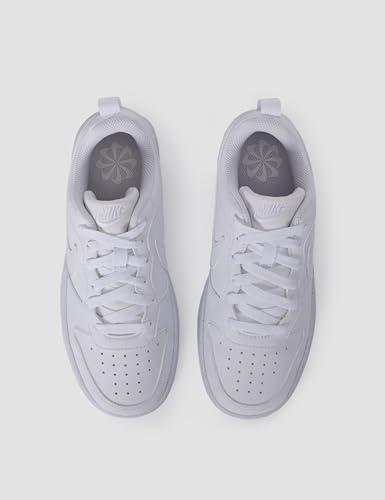 Detalle de Nike Mixte Enfant Court Borough Low Recraft (GS) Fashion-Sneakers - Blanc, 38 EU
