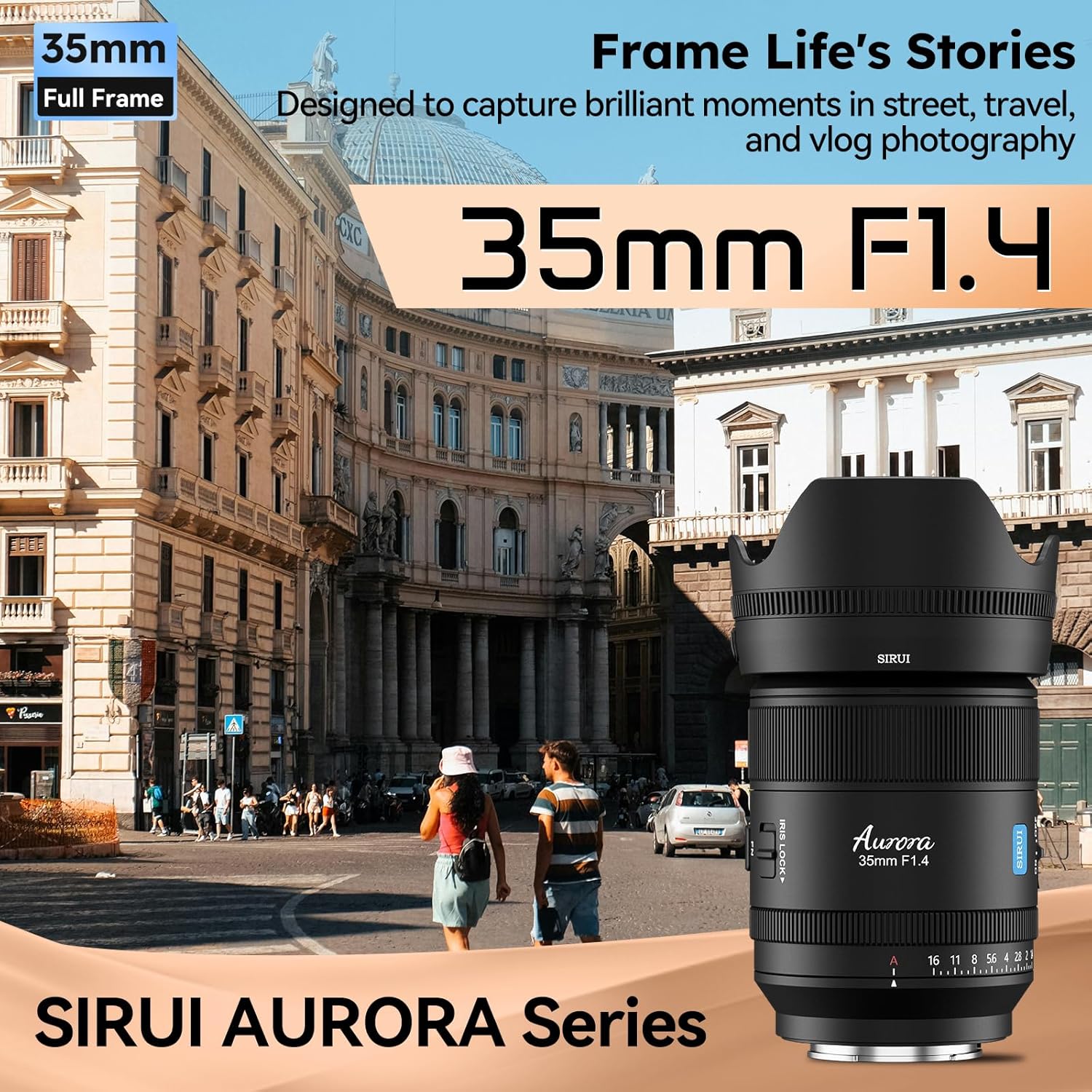 Thumbnail 1 de SIRUI Aurora 35mm F1.4 wide-angle autofocus lens 📷